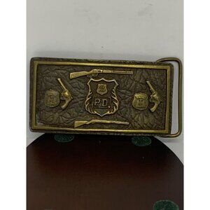 Vtg P.D. Belt Buckle by Tiffany Studio New York